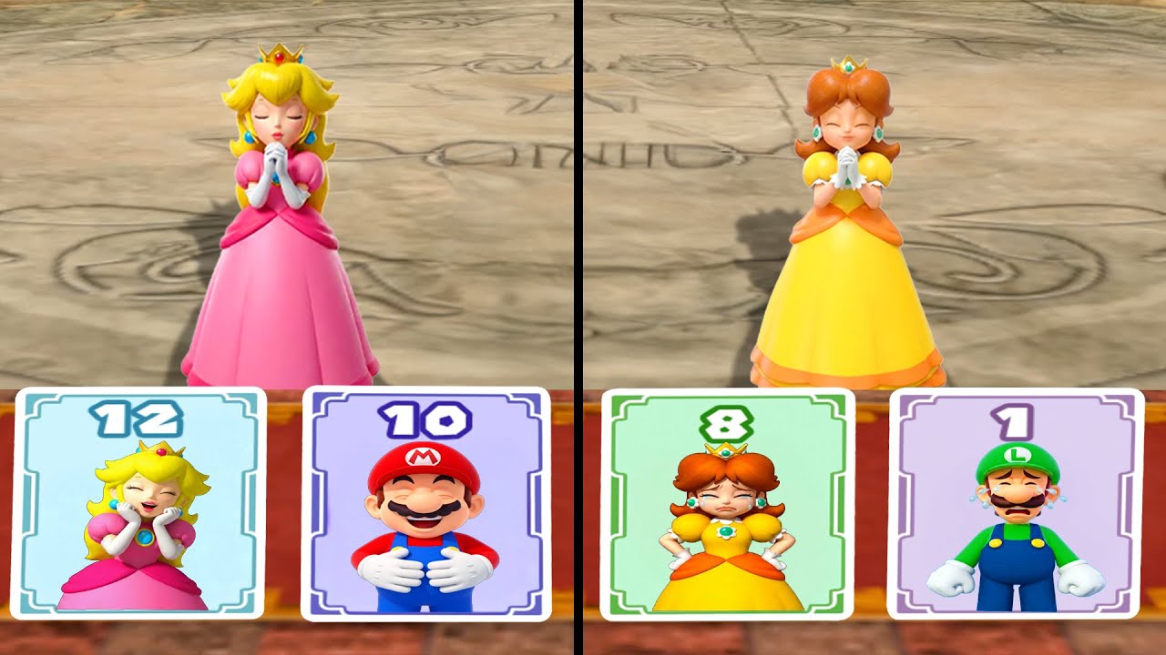 Mario Party Series] Princess Showdown! Fierce Battle: Princess
