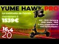 Yume hawk pro 60v 30ah samsung pour 1539  elle a tu le game