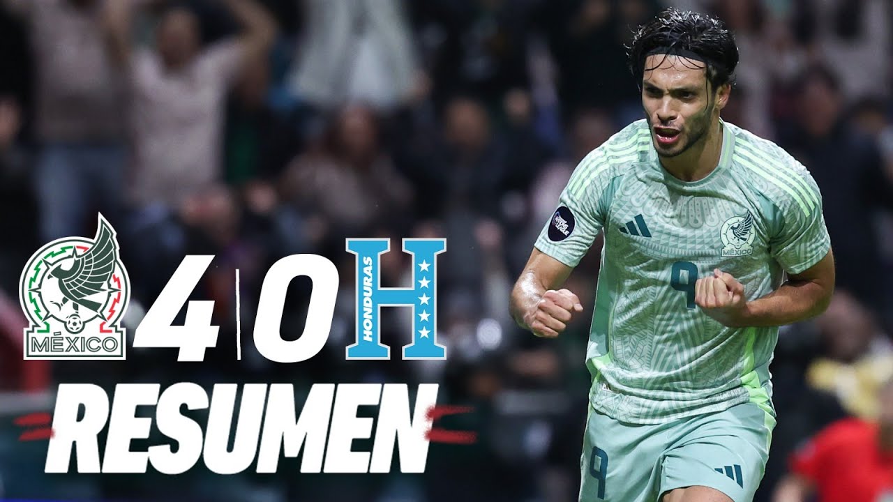 MÉXICO 4-0 HONDURAS | Goleada y remontada en el Nemesio Diez