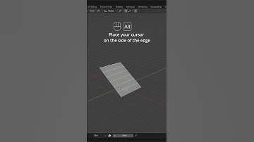 Easy Stairs modeling in Blender #blenderforbegginer #blender3d #creativeblender #tutorial