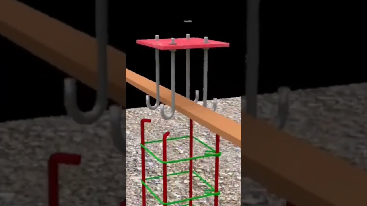 Base Plate Installation #construction #engineering