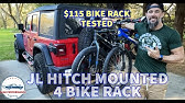 Allen Sports 2 Bike Spare Tire Mounted Bike Rack for Jeep Wrangler JL -  YouTube