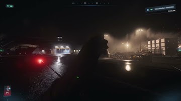 Rain at Distribution Center | Star Citizen 4.3.1 | Gameplay on Linux