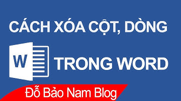 Cách xóa cột trong Word, xóa dòng trong Word trên mọi phiên bản