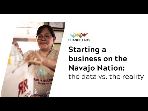 Starting a business on the Navajo Nation: data vs  reality