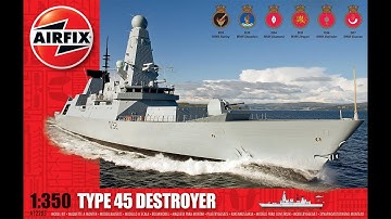 Airfix Type 45 Destroyer with Atlantic etch part 3