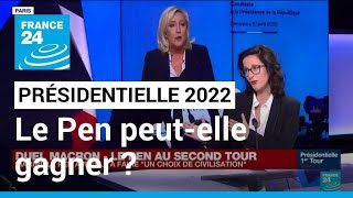 Présidentielle 2022 : Marine Le Pen peut-elle gagner ? • FRANCE 24