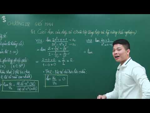 Tổng hợp bài tập giới hạn dãy số  – Môn Toán 11 – Thầy Nguyễn Văn Đức