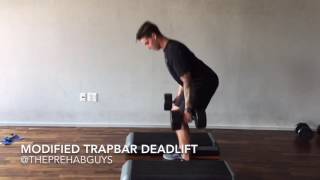 Modified TrapBar Deadlifts