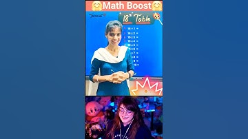 🔥 18th Table Made Super Easy | Best Multiplication Trick & Tips ✨ | Learn Fast #yt #shorts #youtube