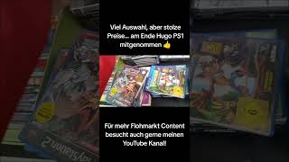 Hugo PS1 mitgenommen ansonsten war der Stand eher teuer.🙂 #flohmarkt #retro #retrogaming #ps1 #games