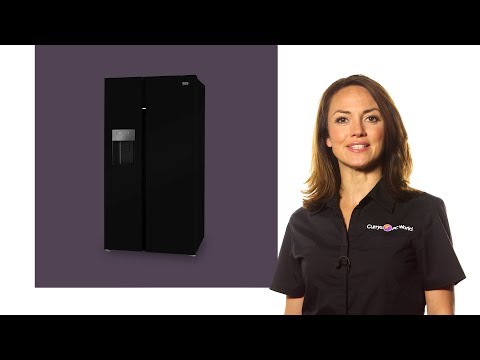 Beko ASGN542B American-Style Fridge Freezer - Black | Product Overview | Currys PC World