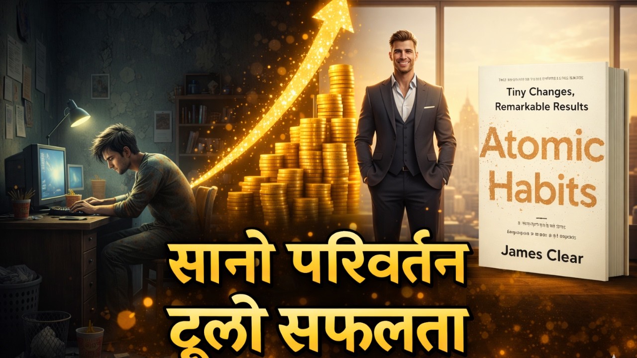 Atomic Habits Summary in Nepali | जीवन बदल्ने साना बानीहरू | Success Habit Book Summary