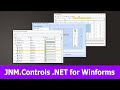 Winforms Controls &amp; Data Grid: JNM .NET