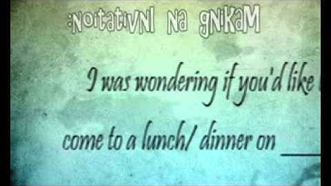 making, accepting and refusing invitations