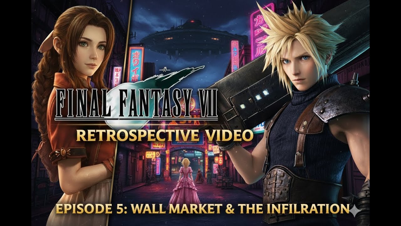 FFVII Retrospective – The Den of Iniquity | Episode 5: Wall Market & The Infiltration