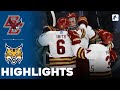 Boston college vs quinnipiac  ncaa college hockey  highlights  march 31 2024