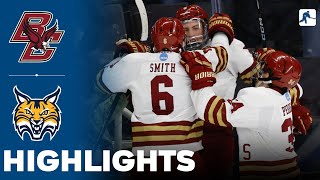 Boston College vs Quinnipiac | NCAA College Hockey | Highlights  March 31, 2024