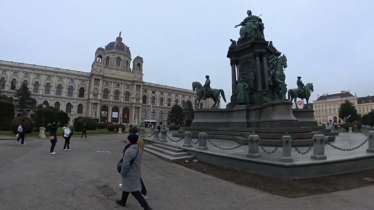 Avusturya Viyana Maria-Theresien Meydanı