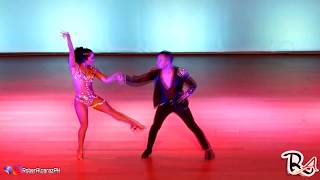 LUIS Y ALBA. SHOW - XI LIONS BACHATEA -ALICANTE 2017