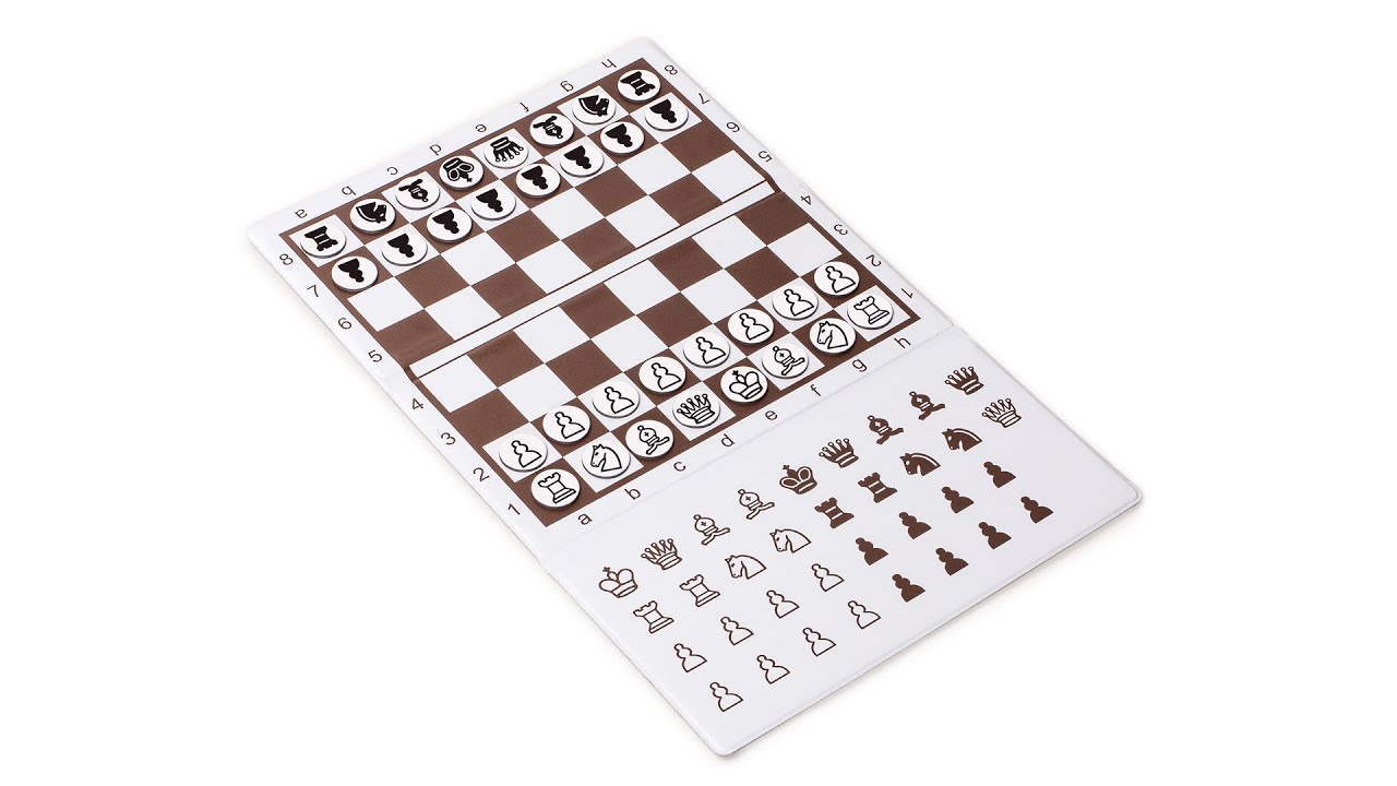 8” Magnetic Foldable Chess Wallet Set