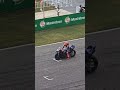 Fabio Quartararo Burnout 💨 & looks like he's struggling with his bike #quartararo #motogp #shorts