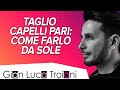 Come fare da soli un TAGLIO DI CAPELLI PARI in pochi semplici passaggi! #tagliocapelli #capelli