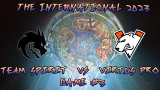 The International 2023: Play-off VP против Team Spirit третья карта| Highlights