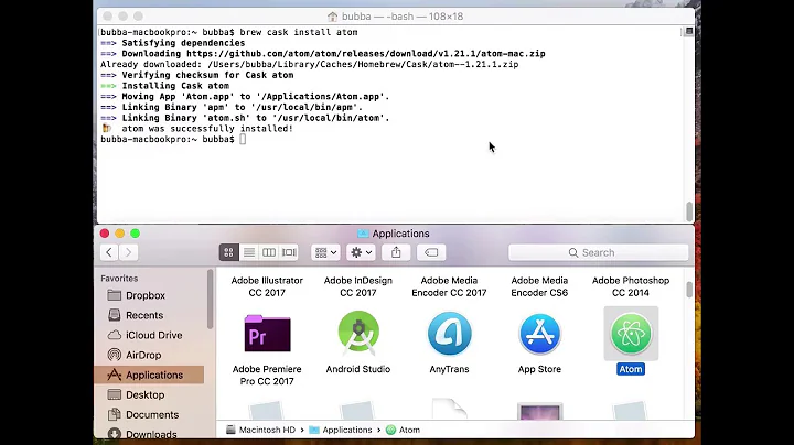 Brew Cask - simple demo