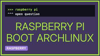 Raspberry Pi: Arch linux startup application (script)