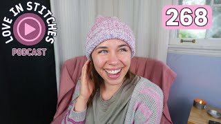 my first handspun FO 🥰 // Love in Stitches Episode 268