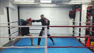 Boxing Sparring With My Friend And Student T.Roberto#sparring #boxing #mustwatch #cool #martialarts