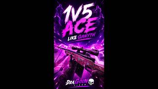 ACE like Ganyth🗿🗿💀1vs5 Tunisia map 🔥snd💥#codm#Ganyth#shortsviral