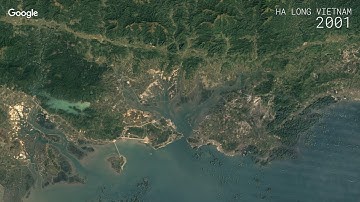Google Timelapse: Ha Long, Vietnam