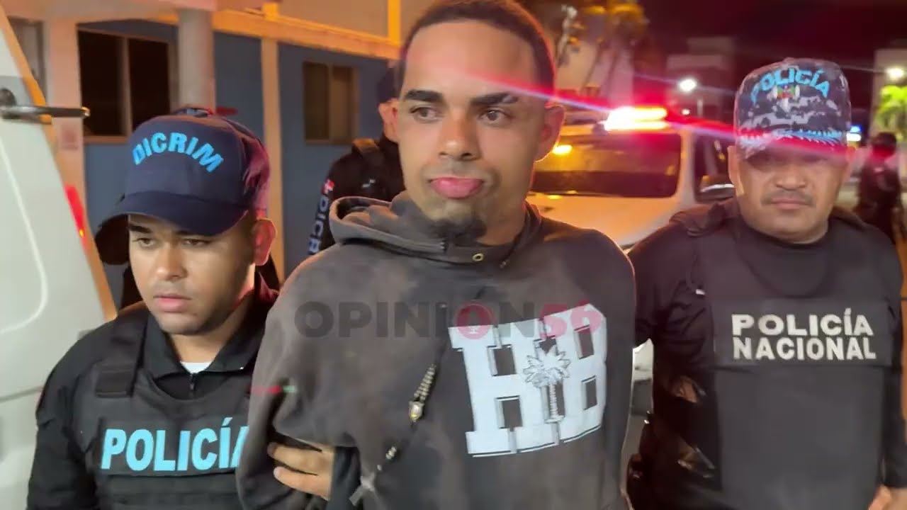 Policía apresó tres jóvenes que supuestamente atracaron una señora en la Malena en jaya de SFM 