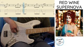 Chappell Roan Red Wine Supernova - B Cover With B Tab