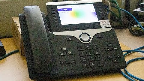 Introduction Video to Cisco 8811 and 8851 IP Phone  - VIDEO 001
