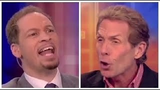 Flashback: Chris Broussard checks Skip Bayless over LebronJordan Debate then Skip Goes Insane (2018