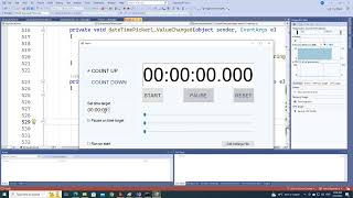 C# Stopwatch Timer screenshot 2