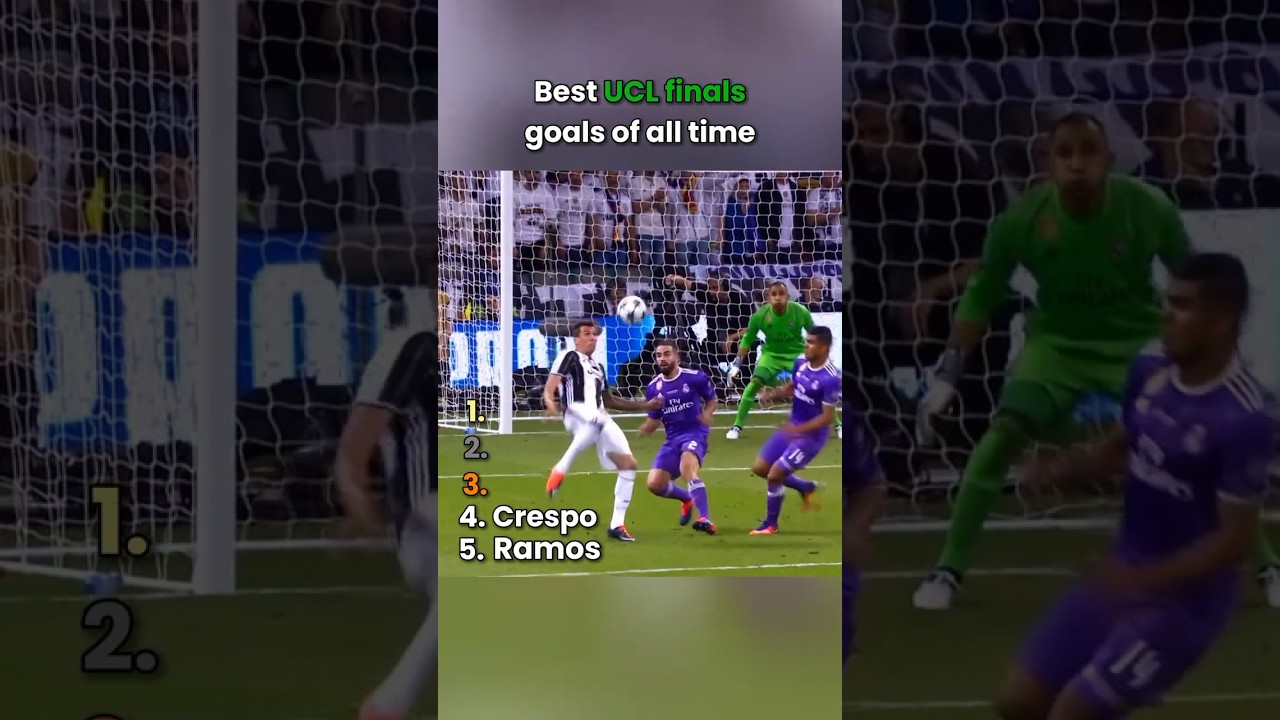 Best UCL finals goals of all time