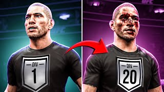Alex Pereira Div 20 Speed Run in UFC 5