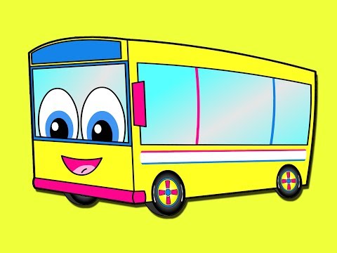 "wheels-on-the-bus"---kids-kindergarten-song,-nursery-rhyme-for-babies-&-toddler-learning