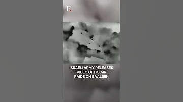 Watch Israel Launches Air Raids On Hezbollah Targets In Lebanon Subscribe To Firstpost 
