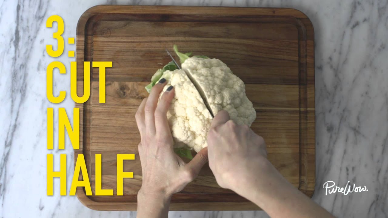 How to Cut Cauliflower YouTube