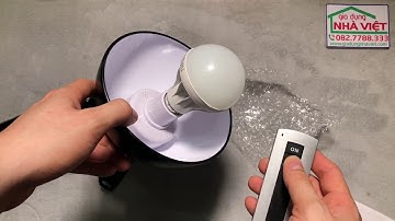 Hướng dẫn sử dụng đui đèn E27 điều khiển tắt mở từ xa