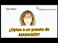 ¿Optas a un puesto de manager? Prepara estas preguntas de entrevista