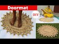 Very Easy Jute Doormat || Jute-Mat Make At Home || Jute Rug DIY- Decor your Floor