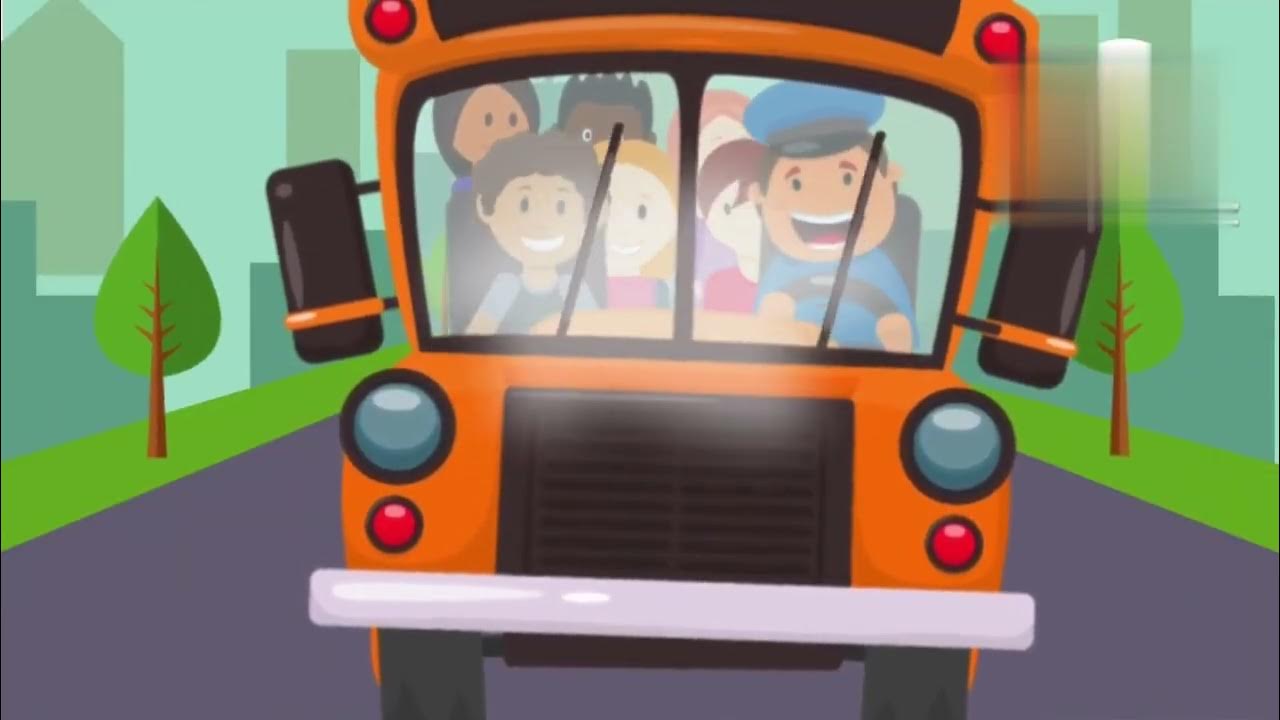 Nursery rhymes "The Wheel On The Bus" kidsrhymes thewheelsonthebus 