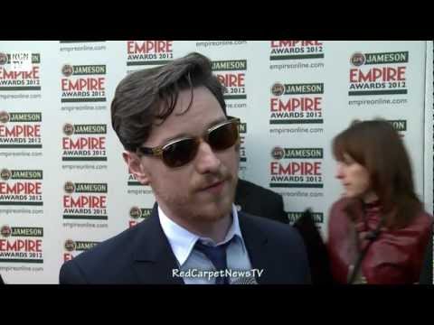 James McAvoy Interview - X Men News - Empire Awards 2012