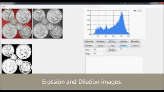 Feature Extraction - Erossion and Dilation - Circle and Lines Detection - Hough Transform